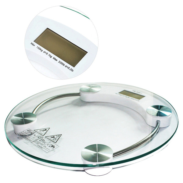 Digital LCD Electronic Glass Bathroom Weighing Scales Weight Loss Bath Health For Adult Child For Free Shipping