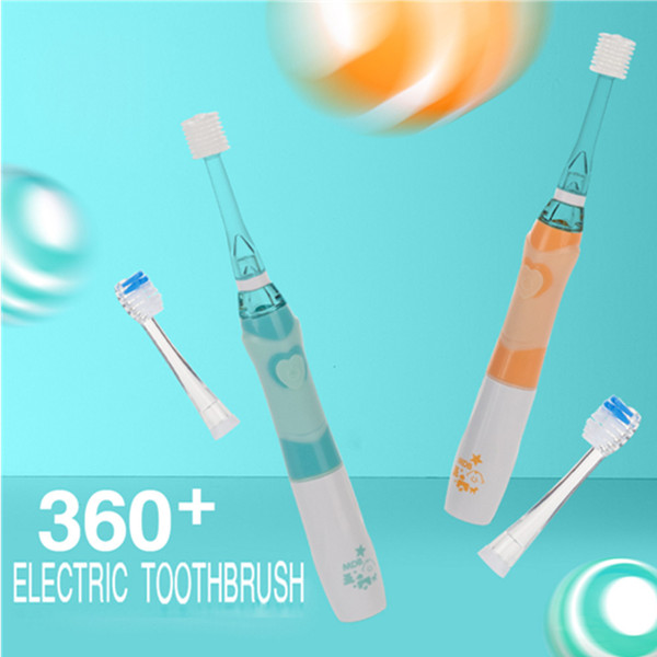 1pc LED Sonic PA Silicone 360 Angle Electric Toothbrush Head Replaceable 2 Mins Alarm Electric Toothbrush Replaceable Head Wateproof