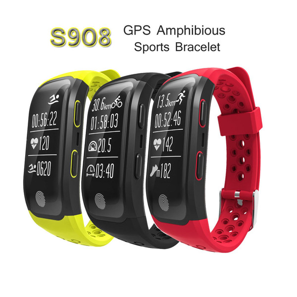 GPS Amphibious Sports Bracelet Smart Heart Rate,Sleep Monitor,Pedometer Sport Bracelet IP68 Waterproof 0.96inch OLED sporst bracelet