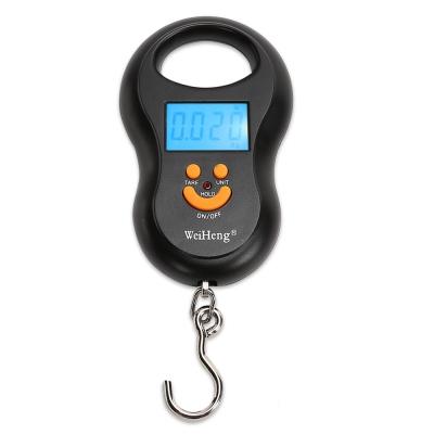 WeiHeng WH-A03L 50kg / 10g Digital LCD Electronic Hanging Scale Luggage Weighting Device