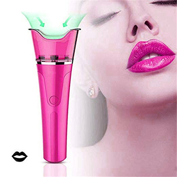 Lip Plumper Electric Fuller Lip Plumper Enhancer Electric Lip Massage Electric Thicker Lips Plumping Gentle Suction Tool