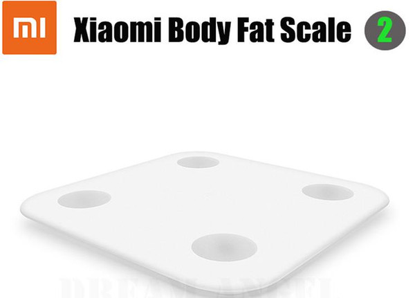 Original Xiaomi Fat Scale Mi Smart Body Scale 2 Bluetooth 4.0 LED Display WIFI APP Body Monitor BMI BMR Visceral Fat Test