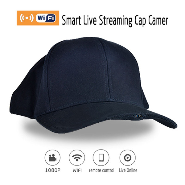 H1 Cap Live Cam 1080P (1920*1080)Pixels @30fps Action Camera Sport Camcorder Video Recorder HD Mini Remote WiFi Camera