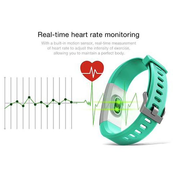 2018 new Original Color LCD Screen ID115 Plus Smart Bracelet Fitness Tracker Pedometer Watch Band Heart Rate Blood Pressure Monitor