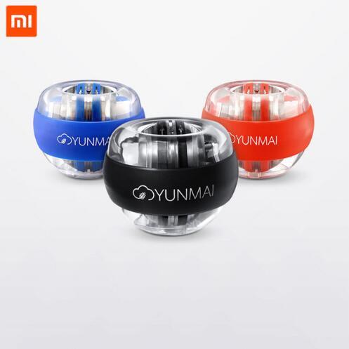 Original Xiaomi YunMai Powerball Carpal Training Apparatus Wrist Trainer LED Gyroball Essential Spinner Antistress Toy