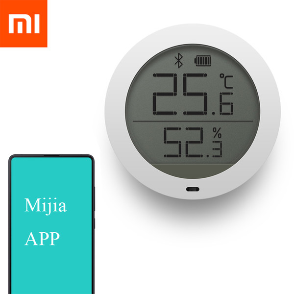 Original Xiaomi Mijia Bluetooth Temperature Smart Humidity Sensor LCD Screen Digital Thermometer Moisture Meter Mi APP in Stock