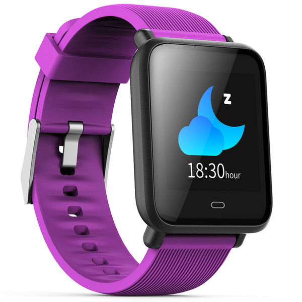 Smart Watch Colorful Screen Sleep Heart Rate Monitor IP67 Waterproof Sports Men Women Smartwatch For Android and IOS