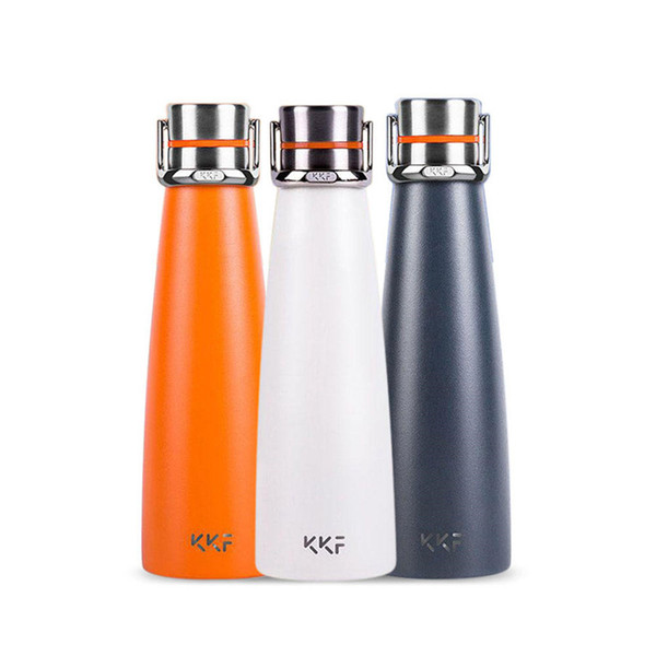 Original XIAOMI KKF Vacuum Bottle 24h Insulation Cup KISSFISH SU-47WS Smart Water Bottle 475ML Travel Mug Portable Sports Cup