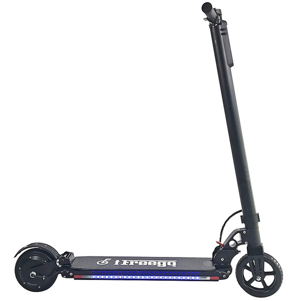 Freego ES - 06X Two Wheels Shockproof Folding Electric Scooter 6.6Ah Battery with LED front light and side horse light