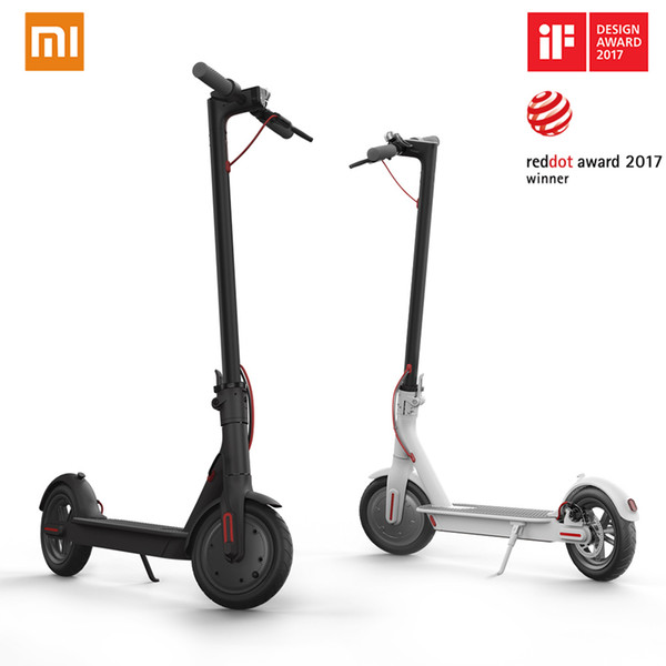 Original New xiaomi electric scooter M365 30 km long battery life. Double brake system, portable folding Charging Time : 5 hours