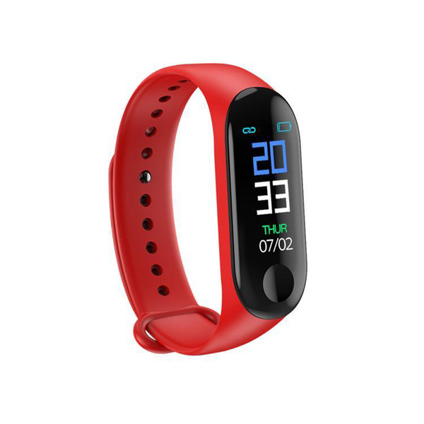 Sell M3 Smart Bracelet Heart Rate Blood Pressure Monitor Pulse Wristband Fitness OLED Tracker Watch For iPhone Xiaomi Huawei PK Mi Band 3