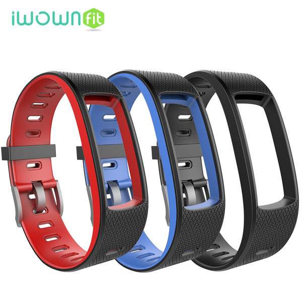 Silicone Band Strap Replace Accessories For iWownfit I6 HR / i6 hr c Smart Band Wristband Bracelet