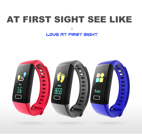 G5 Multifunction Smart band Color LCD Tracker Blood Pressure Smart Wristbands Fitness Sport Wristwatch Health Assistant