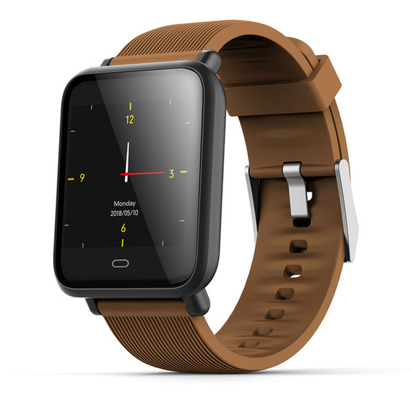 Color Screen Smart Bracelet Fitness Tracker Watch with Heart Rate Moniter,IP67 Waterproof Pedometer Anti-Lost Music Alarm Clock Stopwatch Fi