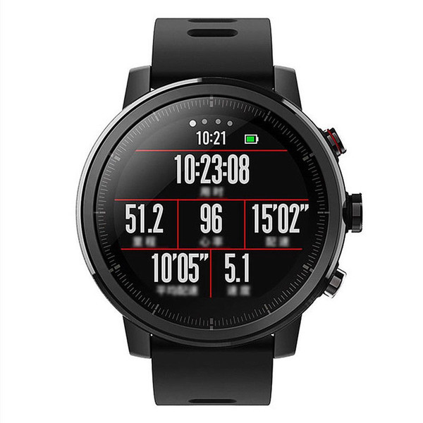 Xiaomi Black Amazfit Stratos GPS Heartrate Running Smartwatch With 5 days long time standby (Global Ver)