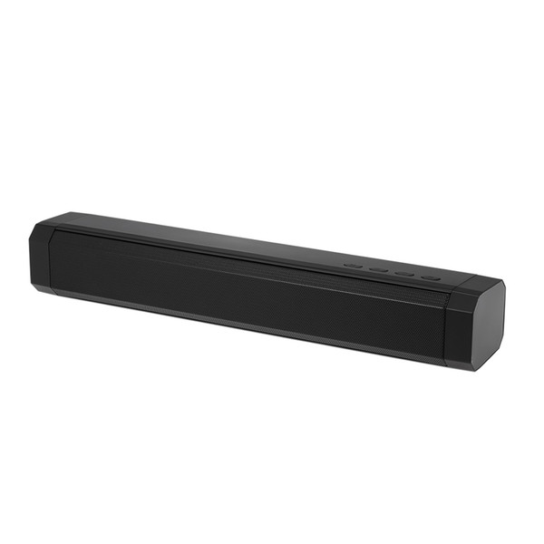 Lp-089 Wireless BT Speakers Surround Soundbar 10W Dual Loudspeakers AUX IN U-Disk TF Card Reading with Mic for TV Laptop Phone