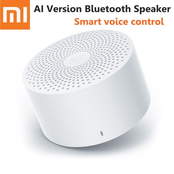 Original Xiaomi AI Portable Version Bluetooth Speaker Smart Voice Control Handsfree Bass Mini Speaker With Microphone For Phone