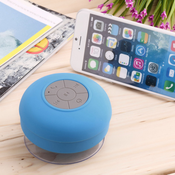 IP4 Subwoofer Shower Waterproof Wireless Bluetooth Speaker Car Handsfree Call Music Suction Mic For IOS Android Phone