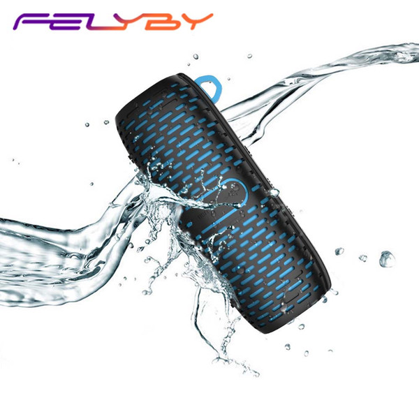 FELYBY EBS-506 Portable Wireles Bluetooth Speaker Outdoor Audio Stereo Mini Speakers Subwoofer Waterproof AUX With Microphone