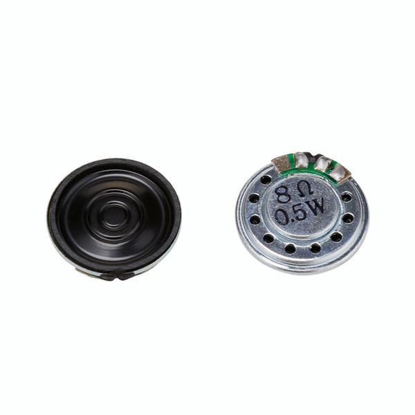 2PCS Dia. 40/20mm 8Ohm 0.5W Audio Speaker Stereo Woofer Loudspeaker Trumpet Horn Buzzer DIY Electronic Accessories