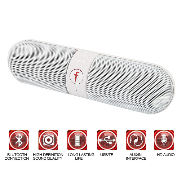 Mini Bluetooth Speaker Portable Wireless Waterproof Column Box Boombox Support TF USB FM Stereo Sound Bluetooth Speaker