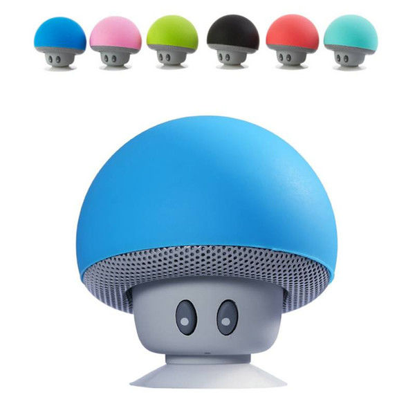 Mini Mushroom Speaker Wireless Bluetooth 4.1 Speakers MP3 Player with Mic Portable Stereo Blutooth For Mobile Phone Handsfree