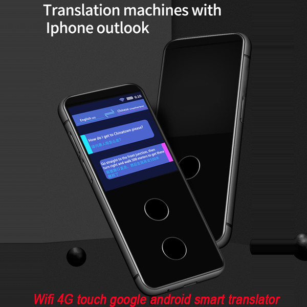 World First Wifi Mini Smart Voice Translator Android7 Icloud Google live instant Translation Machine Online Upgrade Learning Travel Meeting