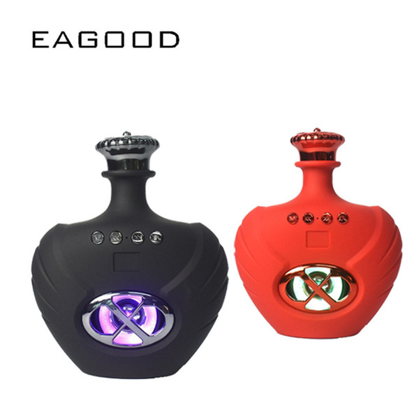 EAGOOD Wine Bottle Wireless Bluetooth Speaker Portable Outdoor Wireless Speaker Unique Style and Fashion Bluetooth Stereo Sound