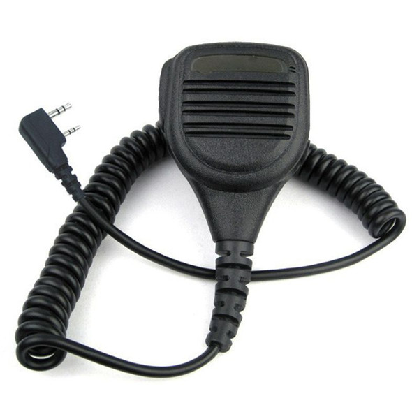 Heavy Duty Speaker Microphone Mic PTT IP54 Waterproof for Kenwood Baofeng HYT Hytera Two Way Radio UV-5R TK-3302 GT-3 BF888S