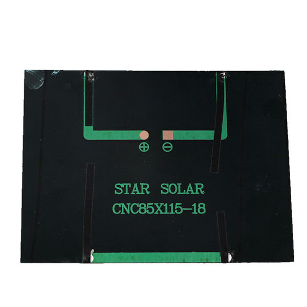 12V 1.5W 115x85mm Polycrystalline Silicon DIY Battery Charge Solar Module Epoxy For Phone Mini Portable Solar Cells