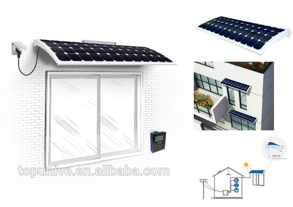 hanergy solar window micro inverter smart power supply Solar Energy System Smart Home Roof panel 120W 145W 170W