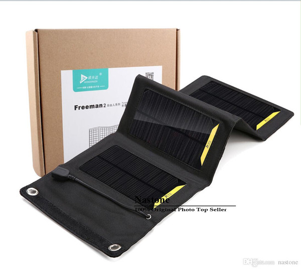 8W solar charger High efficiency outdoor Folding solar charger bag solar panel charger For Mobilephone Power Bank MP3/4 Free ship.