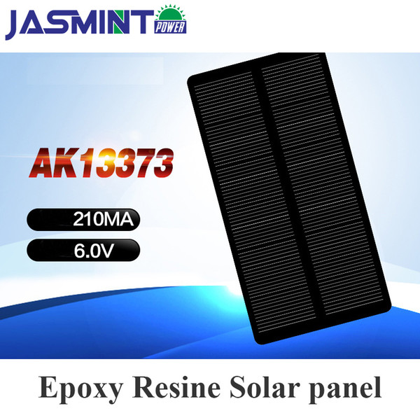 133*73mm 6V 210mA Epoxy Solar Panel Photovoltaic Panel mono Solar Cell Power Energy Module DIY for charging phone charge bank