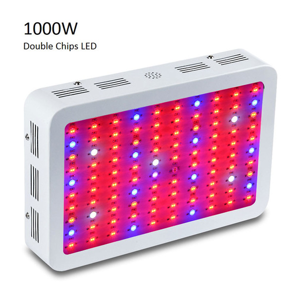 Hot Full Spectrum 1000w 1200W LED Grow Light Double Chip Led Plant Lamp Indoor greenhouse growing garden flowering hydroponic UV IR lights