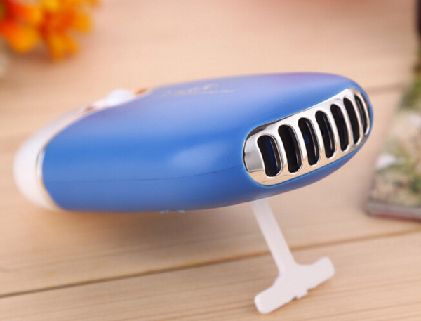 2018 New Arrival Mini portable hand held desk air conditioner humidification cooler cooling fan with free shipping