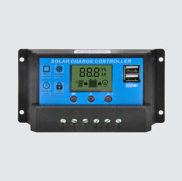 JL-10A 10A 12V 24V Solar Panels Battery Charge Controller 10Amps lamp Regulator ,Newest and