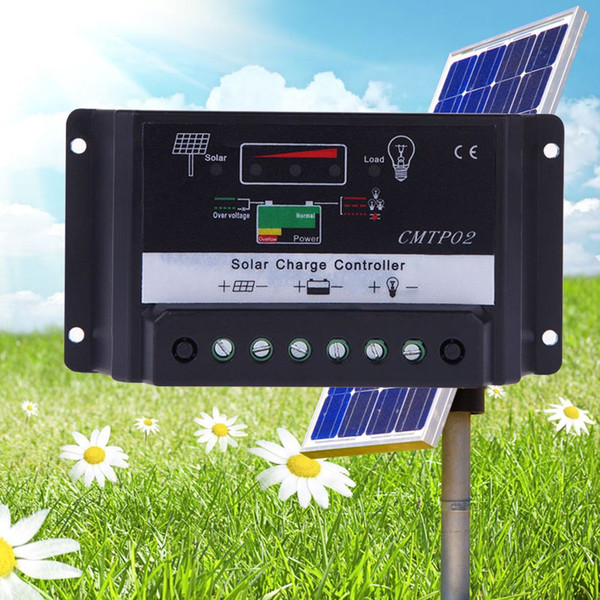 10A/20A Solar Panel Battery Regulator Charge Controller 12V 24V Auto Switch LD291