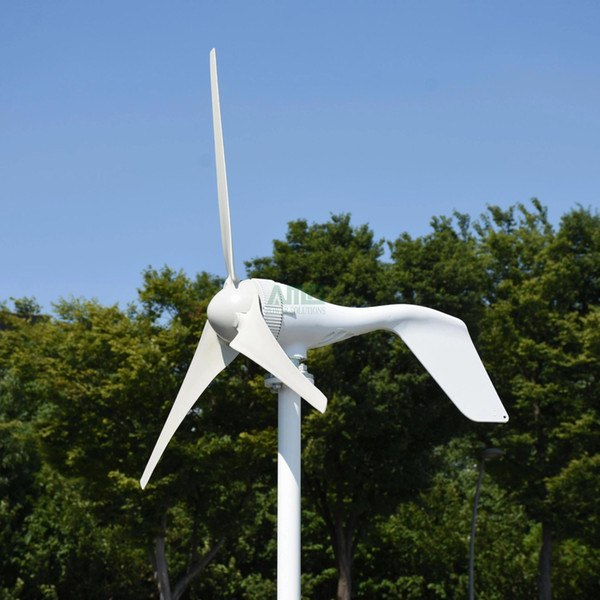 Upgraded 400w small wind turbine three or five blades optional with boost controller,fit for home or camping