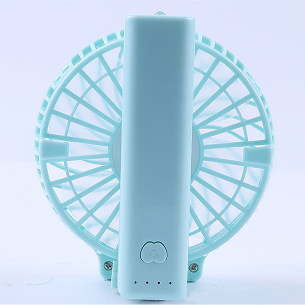 Handy Usb Fan Foldable Handle Mini Charging Electric Fans Snowflake Handheld Portable For Home Office Gifts RETAIL BOX good 2018