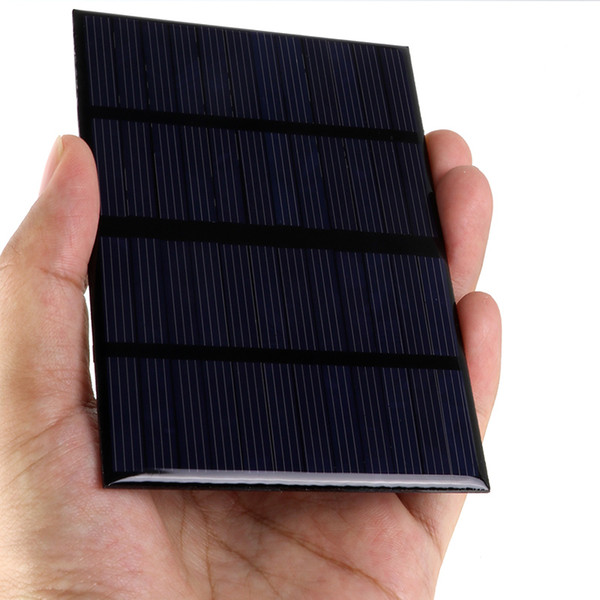 Universal 12V 1.5W Solar Panel Standard Epoxy Polycrystalline Silicon DIY Battery Power Charge Module 115x85mm Mini Solar Cell