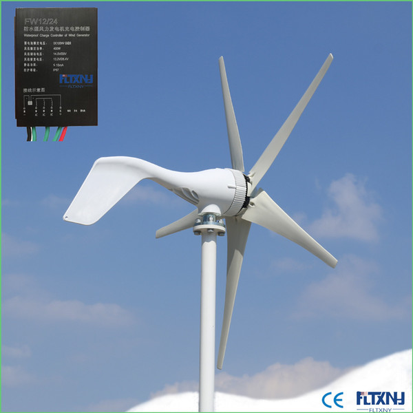 12V and 24V wind generator that converts wind energy into mechanical work 400W