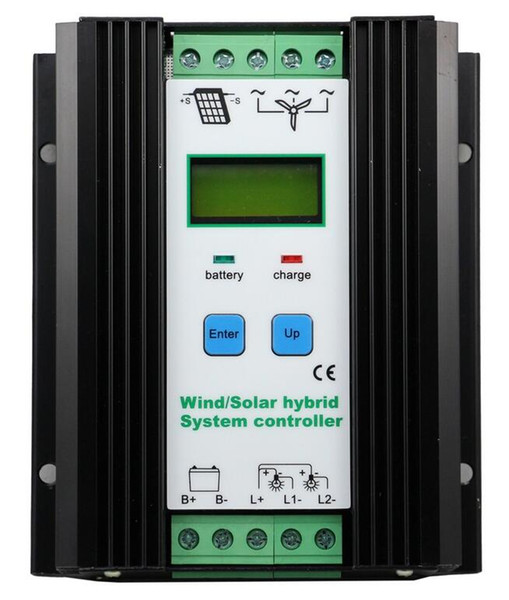 1000W 12V/24V Auto Wind Solar Hybrid Controller LCD 600W Wind+400W Solar Panel Economic Solar Wind Hybrid Charge Controller