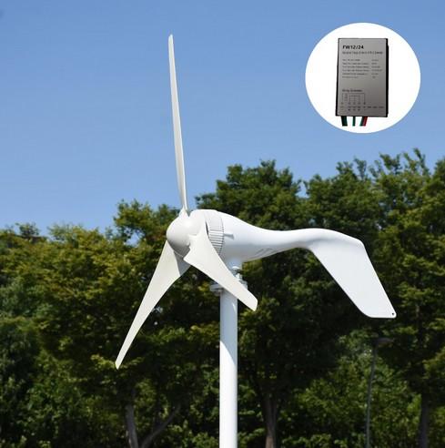 Fast shipping Max 500W 12V/24V Environmental 5 Blades Mini Wind Turbines Energy Generator Miniature Wind Turbines Home With Controller