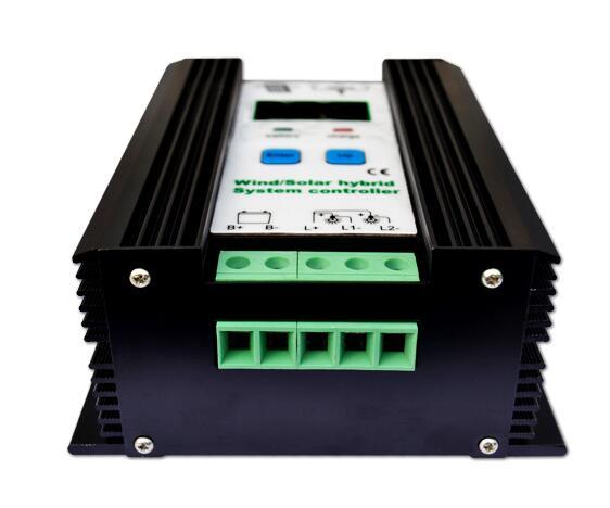 800W 12V/24V Auto Wind Solar Hybrid Controller LCD 500W Wind+300W Solar Panel Economic Solar Wind Hybrid Charge Controller