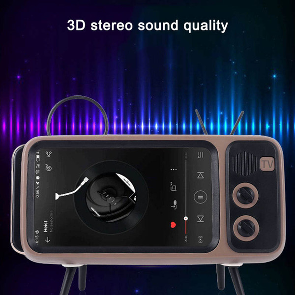 Newly Pth800 Mini HIFI Bluetooth Stereo Speaker Wireless Super Bass Speakers Huawei mobile phone universal mobile phone bracket