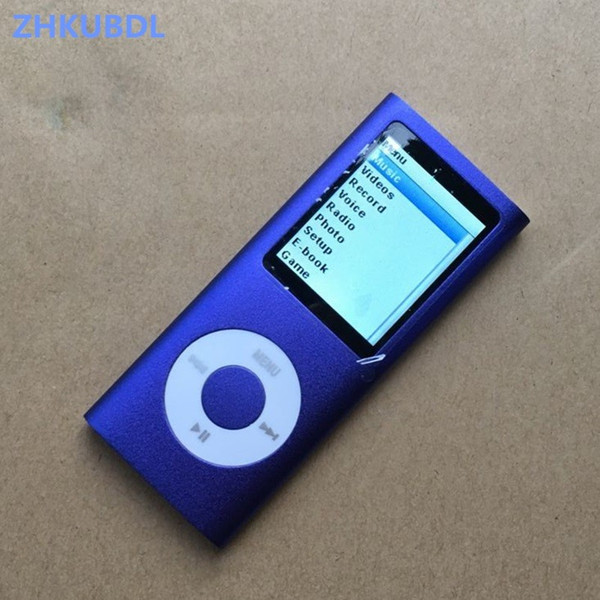 ZHKUBDL 4th gen mp3 player 16GB 32GB Music playing time 30 hours with fm radio video E-book player mp3 with built-in memory