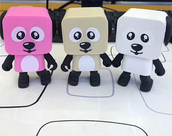 2018 Smart speaker, puppy intelligent entertainment dancing robot Bluetooth speaker, wireless Bluetooth speaker, dancing speaker.AI speakers