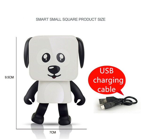 NEW Smart speaker, puppy intelligent entertainment dancing robot Bluetooth speaker, wireless Bluetooth speaker, dancing speaker.AI speakers