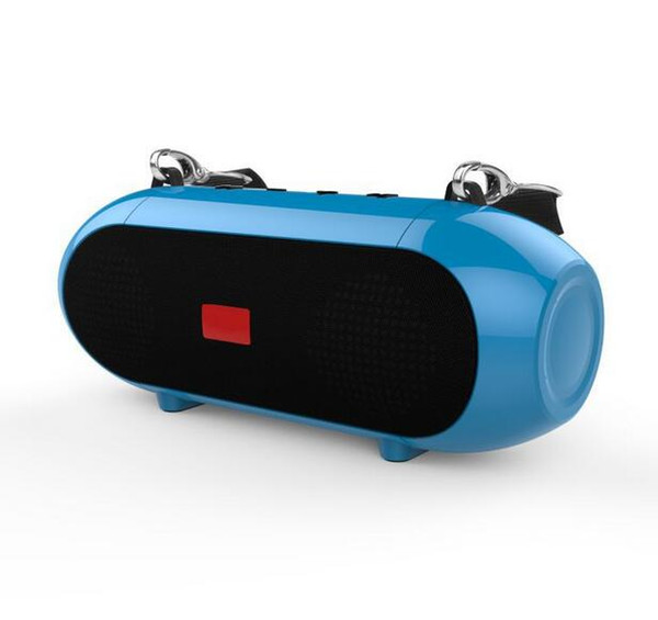 top quality ship free best 2018 new U83 strap waterproof radio speaker Portable Portable Audio Dual Speaker Fabric Speaker