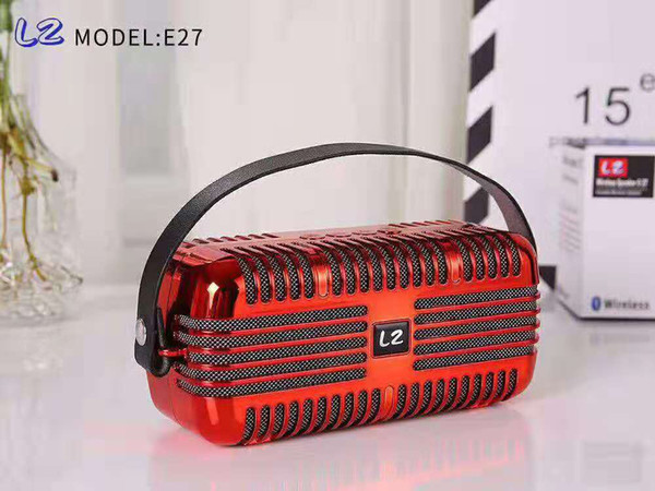 new E27 Bluetooth speaker card insert U disk radio creative car audio subwoofer